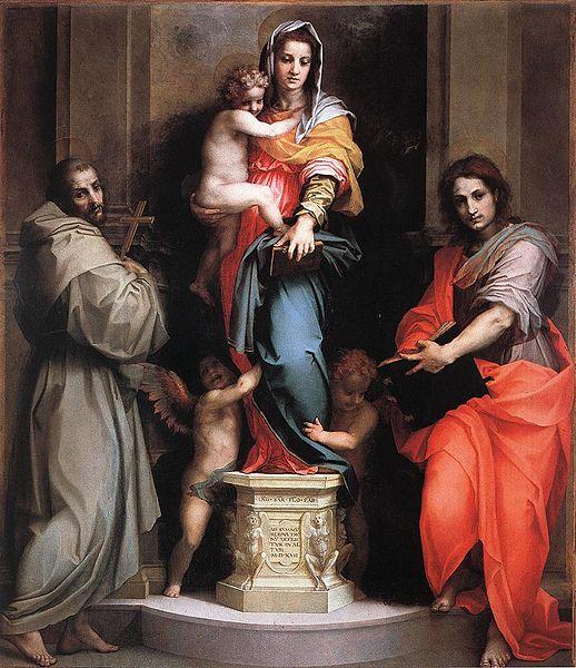 Andrea del Sarto Madonna of the Harpies oil painting picture